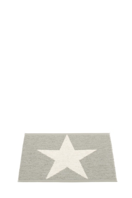 Viggo ONE matta - warm grey/vanilla 70x50 cm