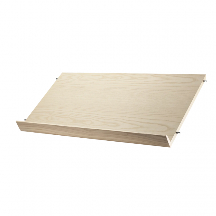 String Tidskriftshylla Trä 78x30 - Ask