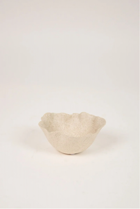 Claire keramikskål, mini - sand