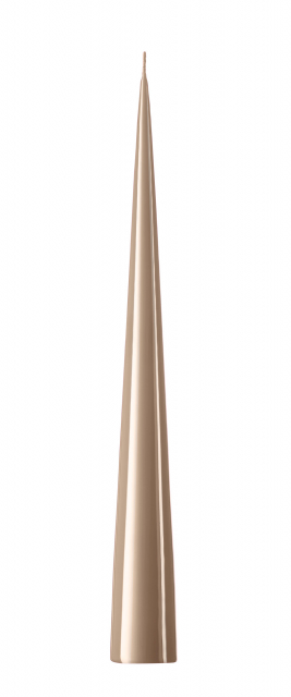 Lackade konljus 37 cm - nougat note
