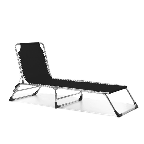 Casanova tx alu solsäng - black