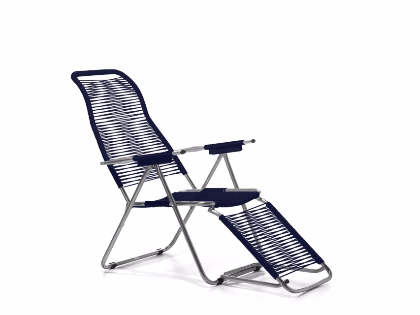 Spaghetti alu solstol - blå matt