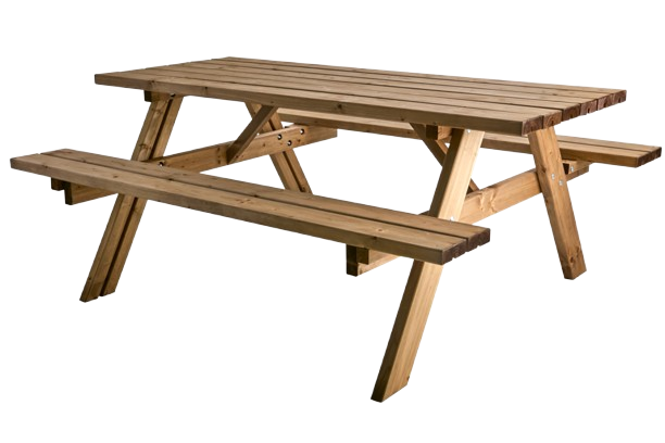 Arvidsbo picnic-set - brun furu