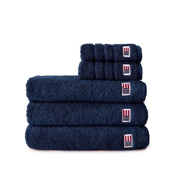 Handdukar, flera storlekar - navy