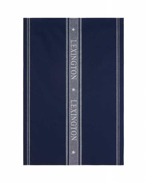 Icons Cotton Star kökshandduk - dress blue/white
