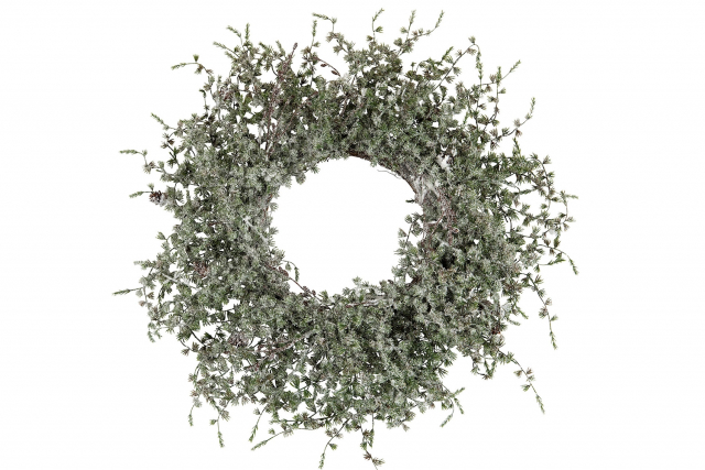 Krans konstväxt lummer Ø 76 cm 