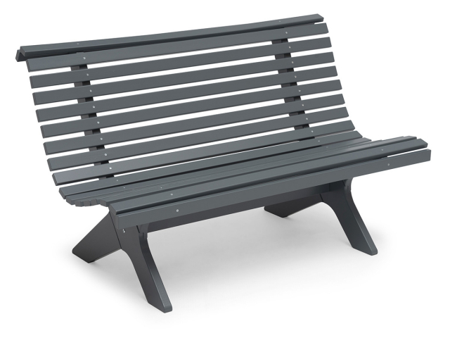 Lund soffa - stålgrå