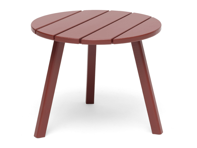 Tennessee sidobord Ø 50 H41 cm - oxidröd