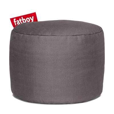 Point stonewashed pall - grå