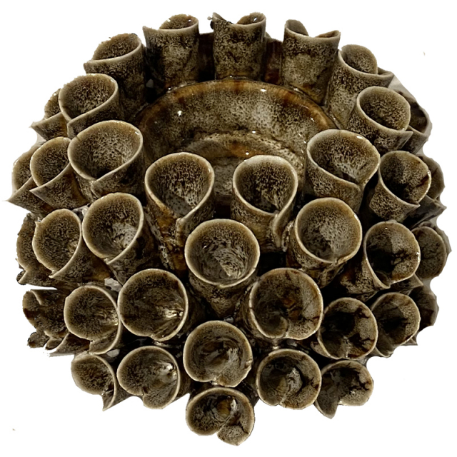 Shelly ljuslykta - brun