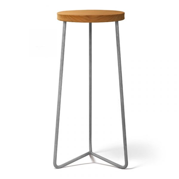 Pall V1 H63 cm - obehandlad teak