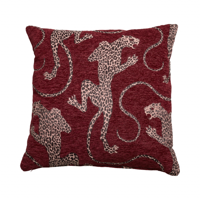 Patsy kuddfodral 50x50 cm - bordeaux