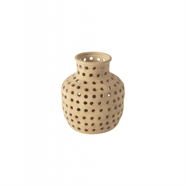 Darri vas H20 cm - beige