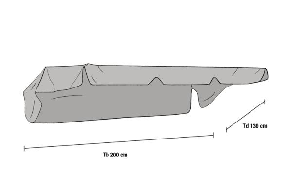 Olbia hammocktak - grå