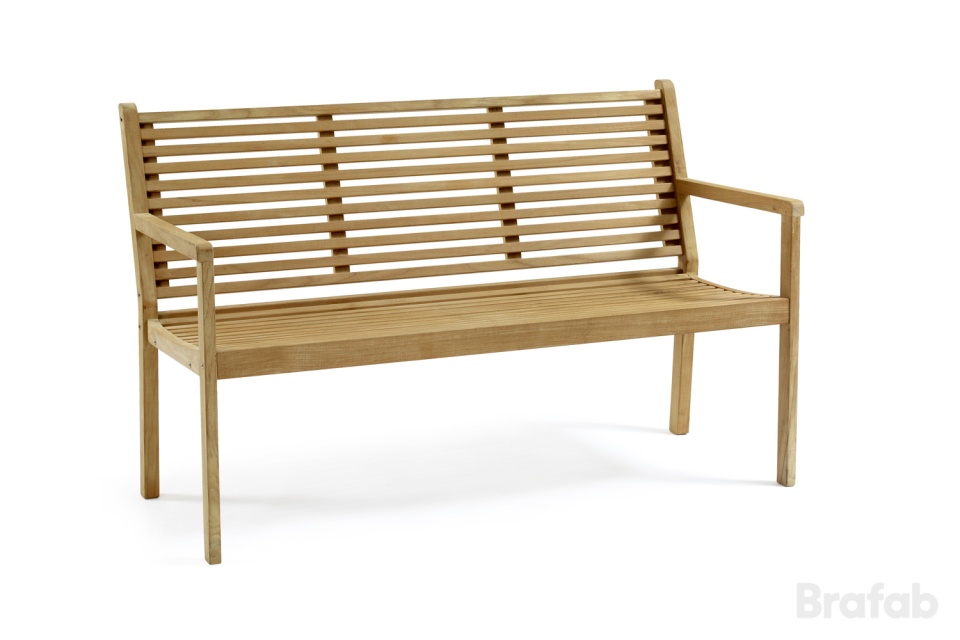 Canberra 2-sits soffa - teak