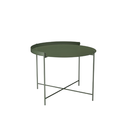 EDGE brickbord Ø 62 H46 cm - olive green
