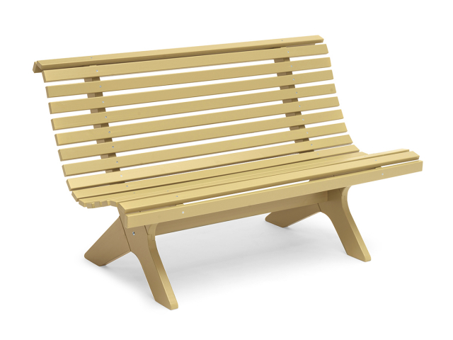 Lund soffa - gyllene ockra