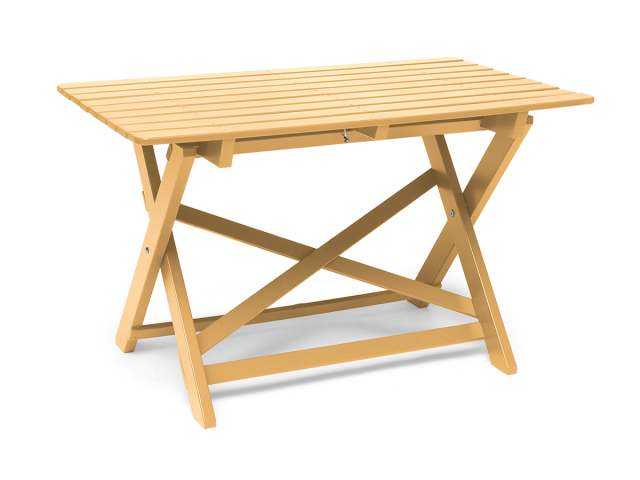 Torpet bord 109x67 H72cm - gyllene ockra