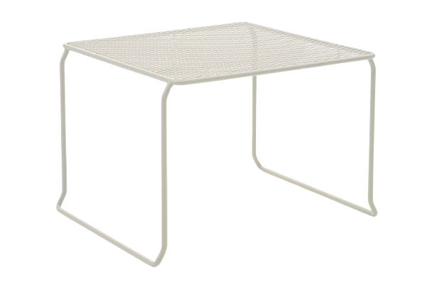 Haru lounge-/sidobord 54x54 H40 cm - pearl white
