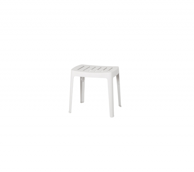 Cut pall stapelbar - white