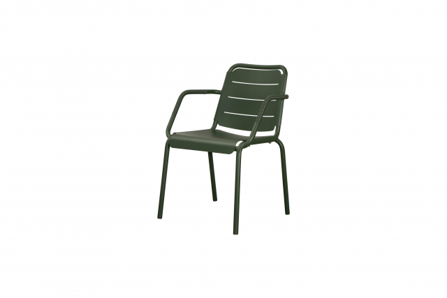 Copenhagen karmstol stapelbar - dark green