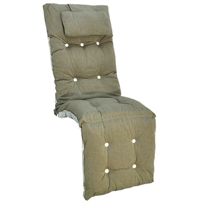 Baden-Badendyna flock, nackkudde - beige