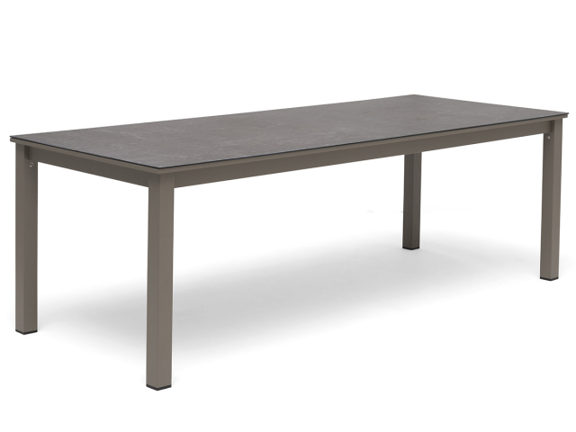 Jet set matbord 90x220 H72 cm - beige/grå