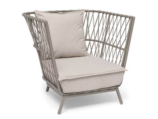Jet set lounge fåtölj - beige