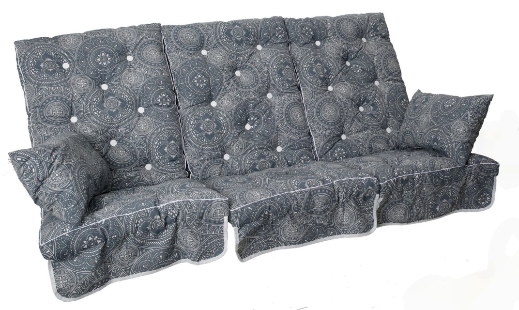 Hammockset, hög rygg - mandala grey