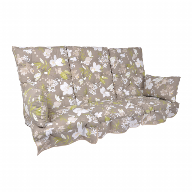 Hammockset, hög rygg - beige botanical