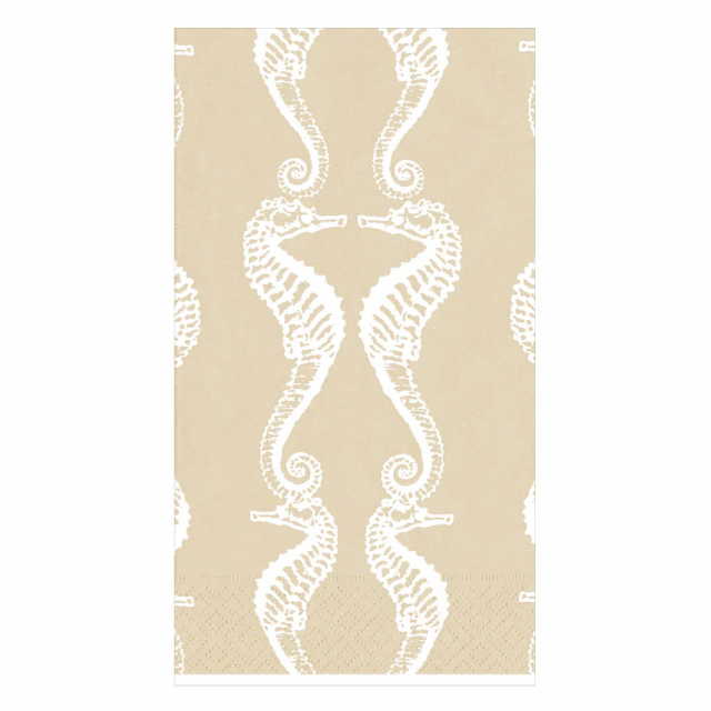 Seahorses Sand servetter, 15-pack