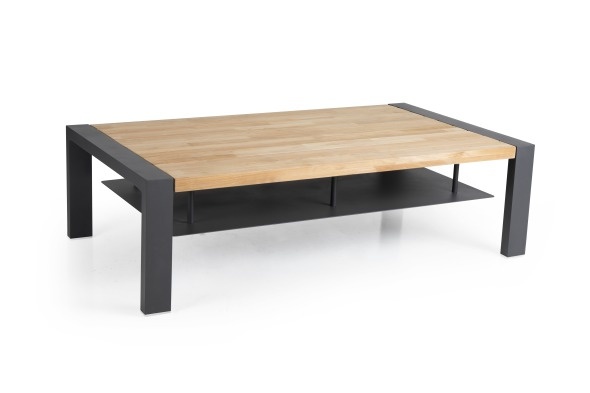 Amesdale soffbord - antracit/teak
