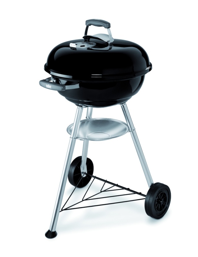 Compact Kolgrill Ø 47 cm - black