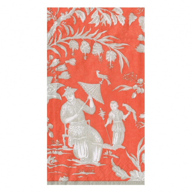 Silk Road servetter, 15-pack - mandarin