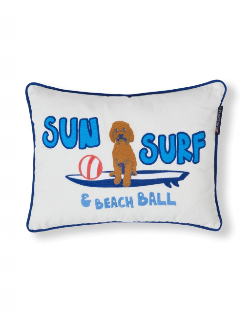 Sun Surf prydnadskudde - white/multi