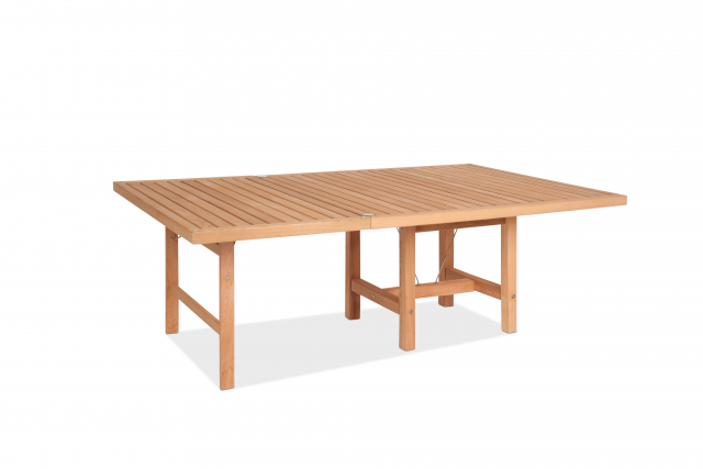 Tilläggsskiva till bord 128x120 cm - redwood
