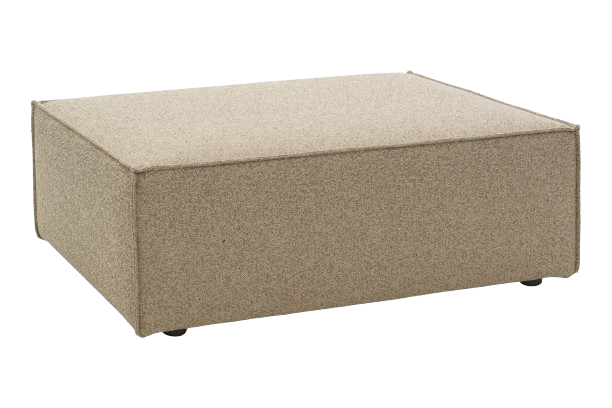 Muki ottoman - light taupe