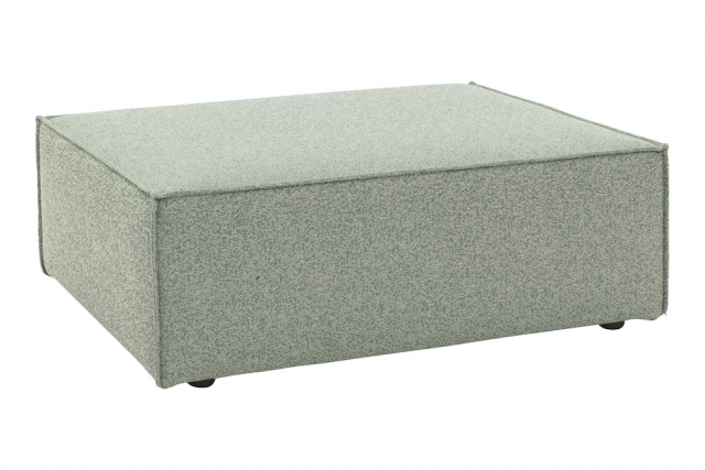 Muki ottoman - sea green