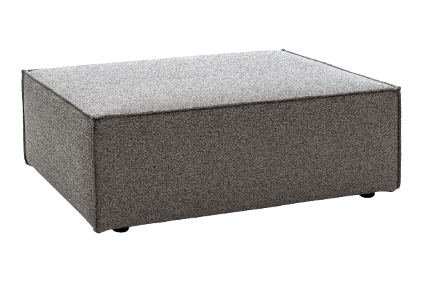 Muki ottoman - smokey grey