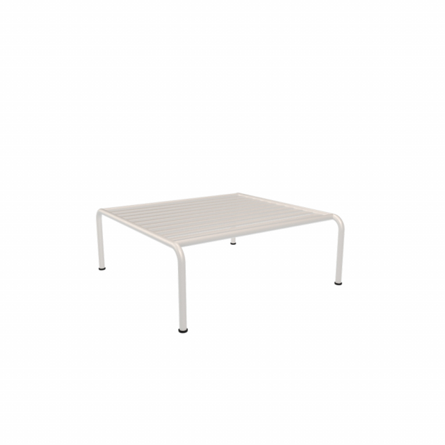 AVON bas ottoman/bord - muted white