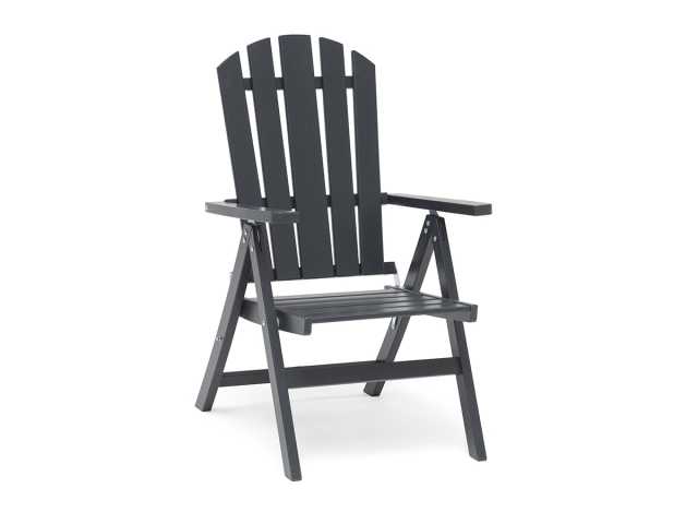 Läckö positionsfåtölj - orkangrå