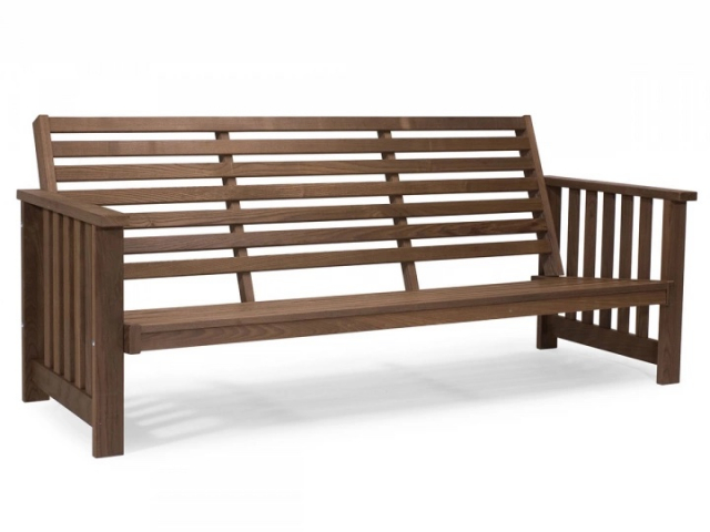 Gotland soffa 3-sits - brun