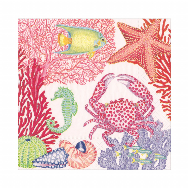 Under the sea servetter, 20-pack
