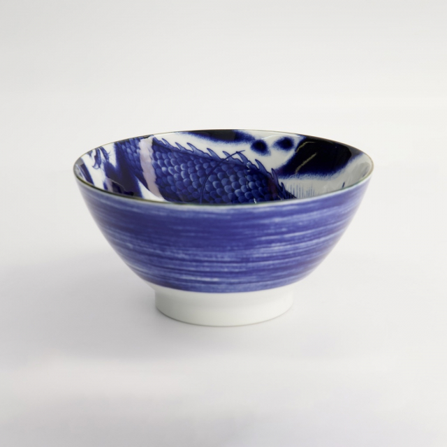 Japonism Dragon mixskål Ø 178 H88 cm - blue