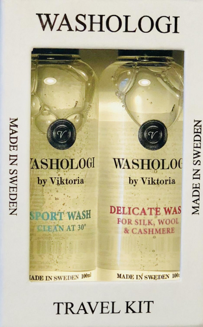 Travelkit med Delicate & Sporttvätt, 2x100 ml