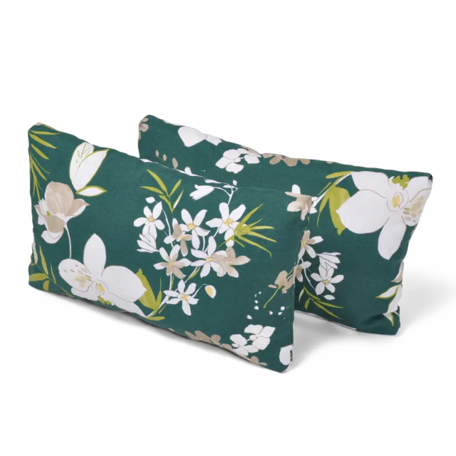 Sidokuddar flock, par - green botanical