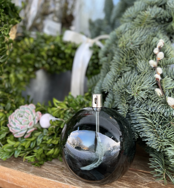 Oljelampa Sphere, S - smoke