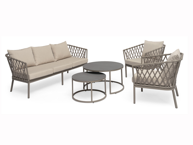 Village soffgrupp - beige/beige dyna