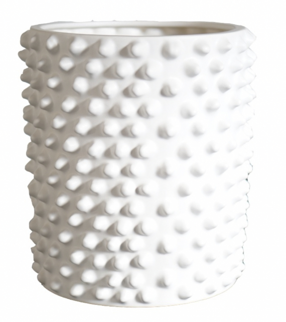 Cloudy kruka, big - white