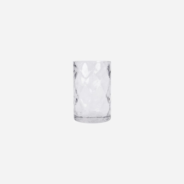 Bubble vas H15 cm - clear